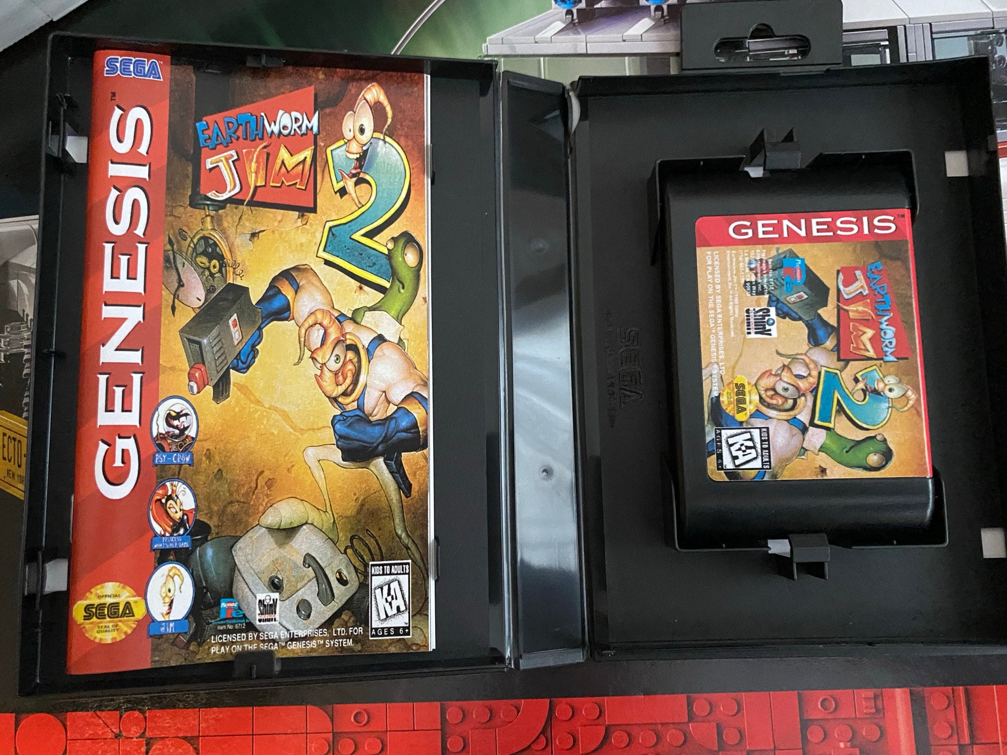 Earth Worm Jim 2 - USA Version - SEGA Mega Drive GENESIS - Etsy