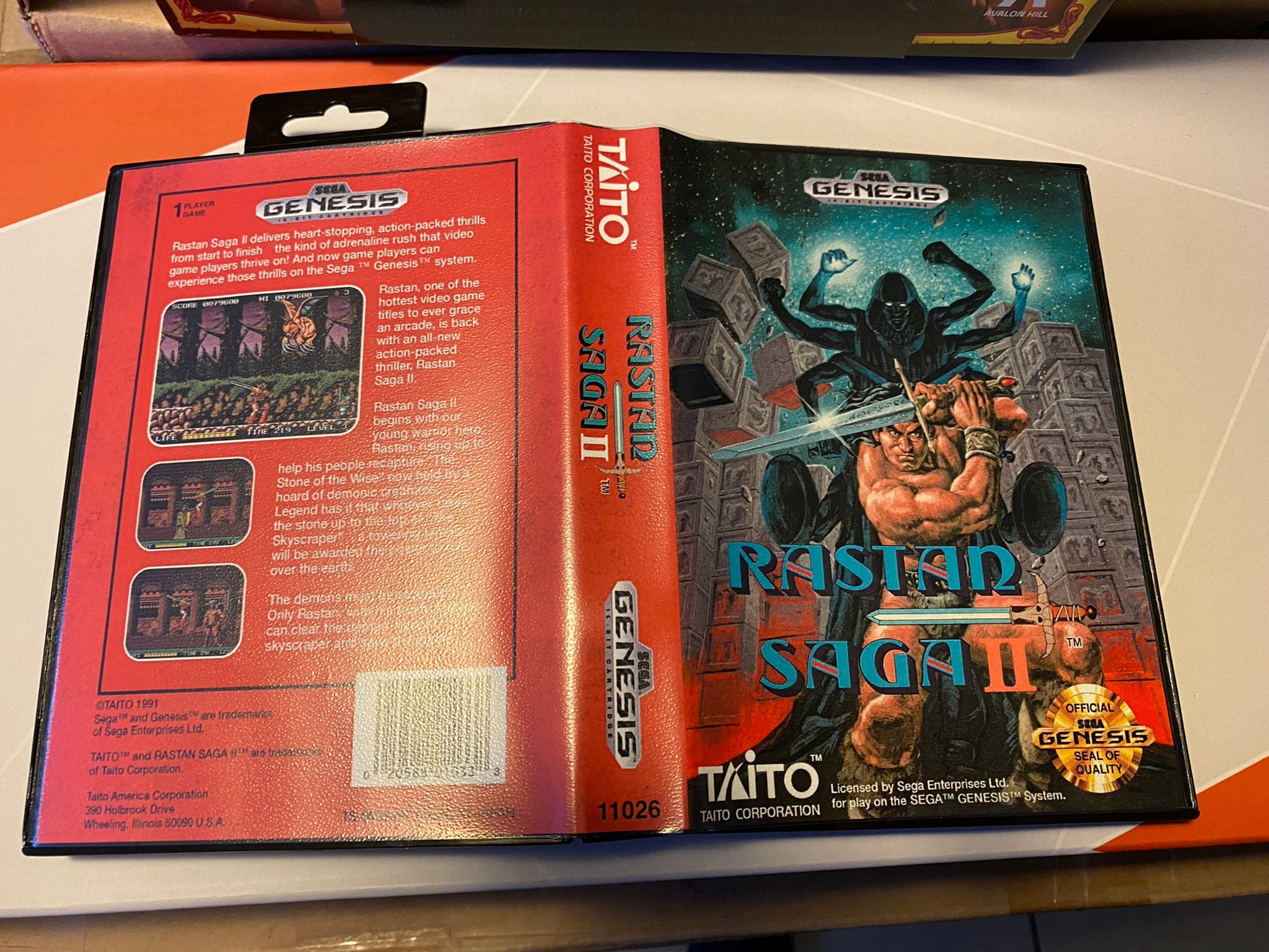 Rastan Saga 2 - Version USA - SEGA Mega Drive GENESIS