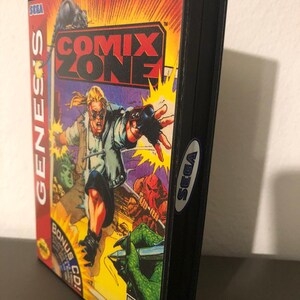 Comix Zone - Sega Megadrive Inspired Retro Gaming Poster A4 A3 A2 Or A