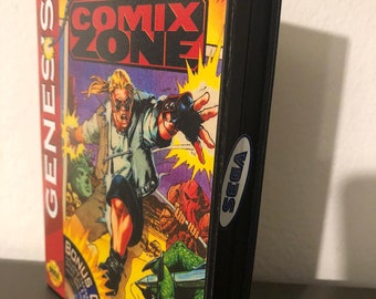 Comix Zone Sur Sega Megadrive – édition Limitée – Jeu Complet PAL – Très Bon état
