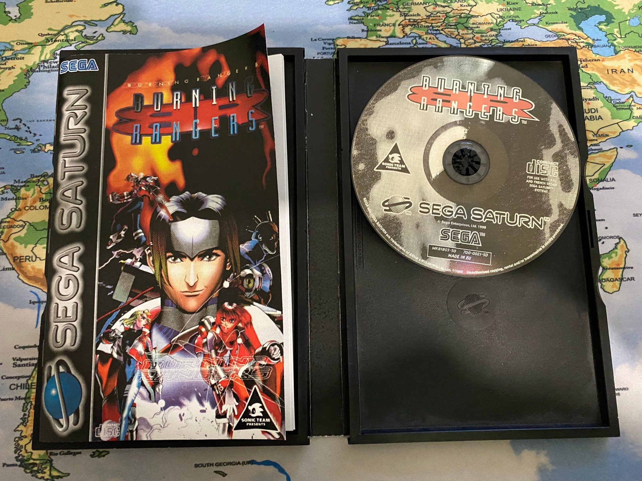 セガサターン SEGA バーニングレンジャー BURNING RANGERS Burning SS