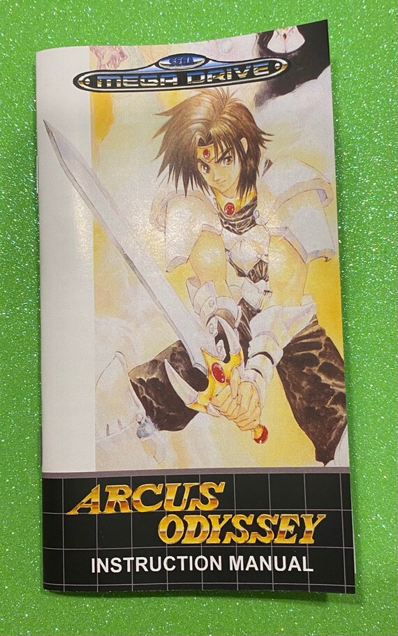 Arcus Odyssey - PAL Version - SEGA Mega Drive GENESIS - Etsy