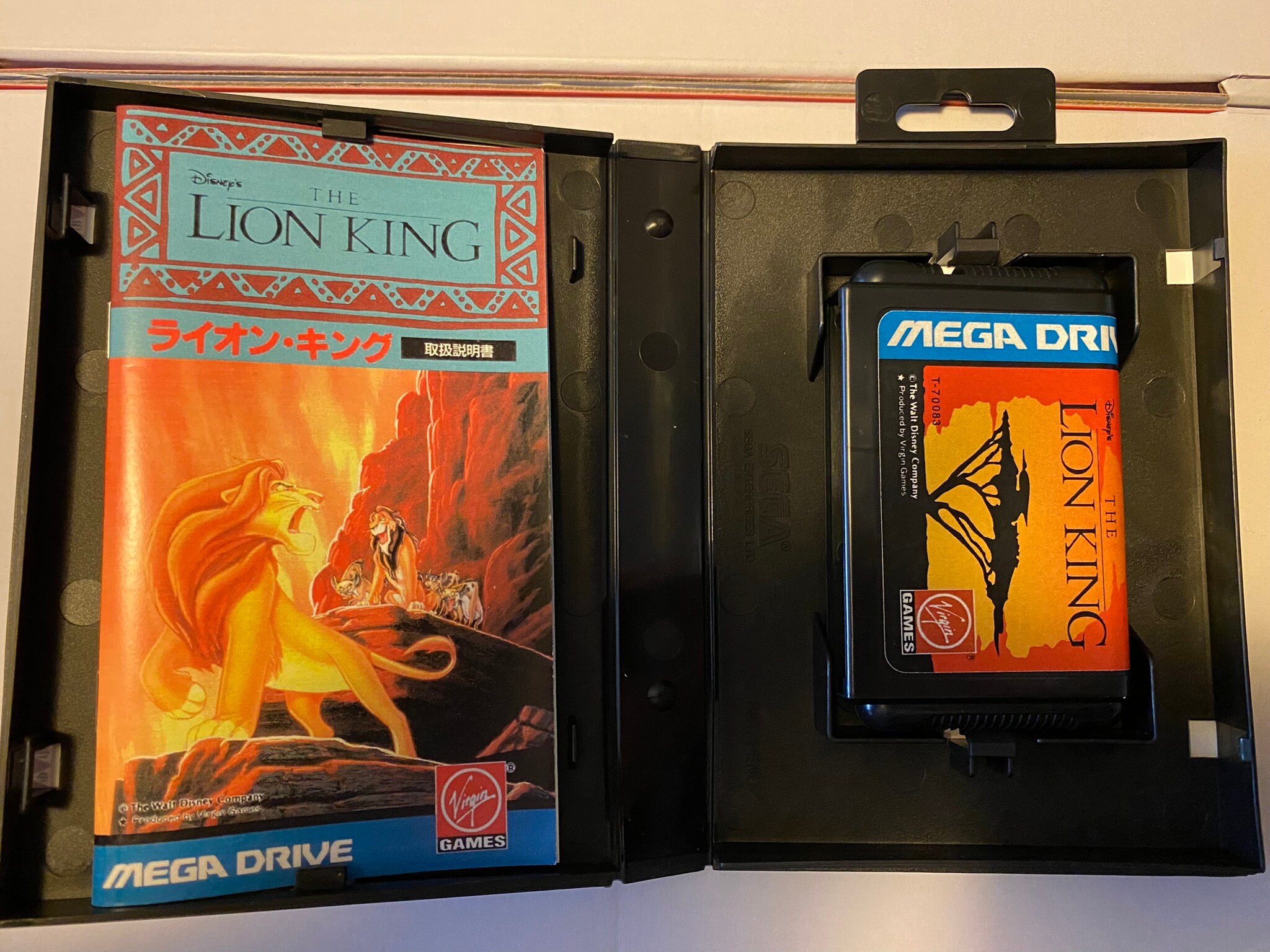 Lion King - JAP Version - SEGA Mega Drive GENESIS - Etsy