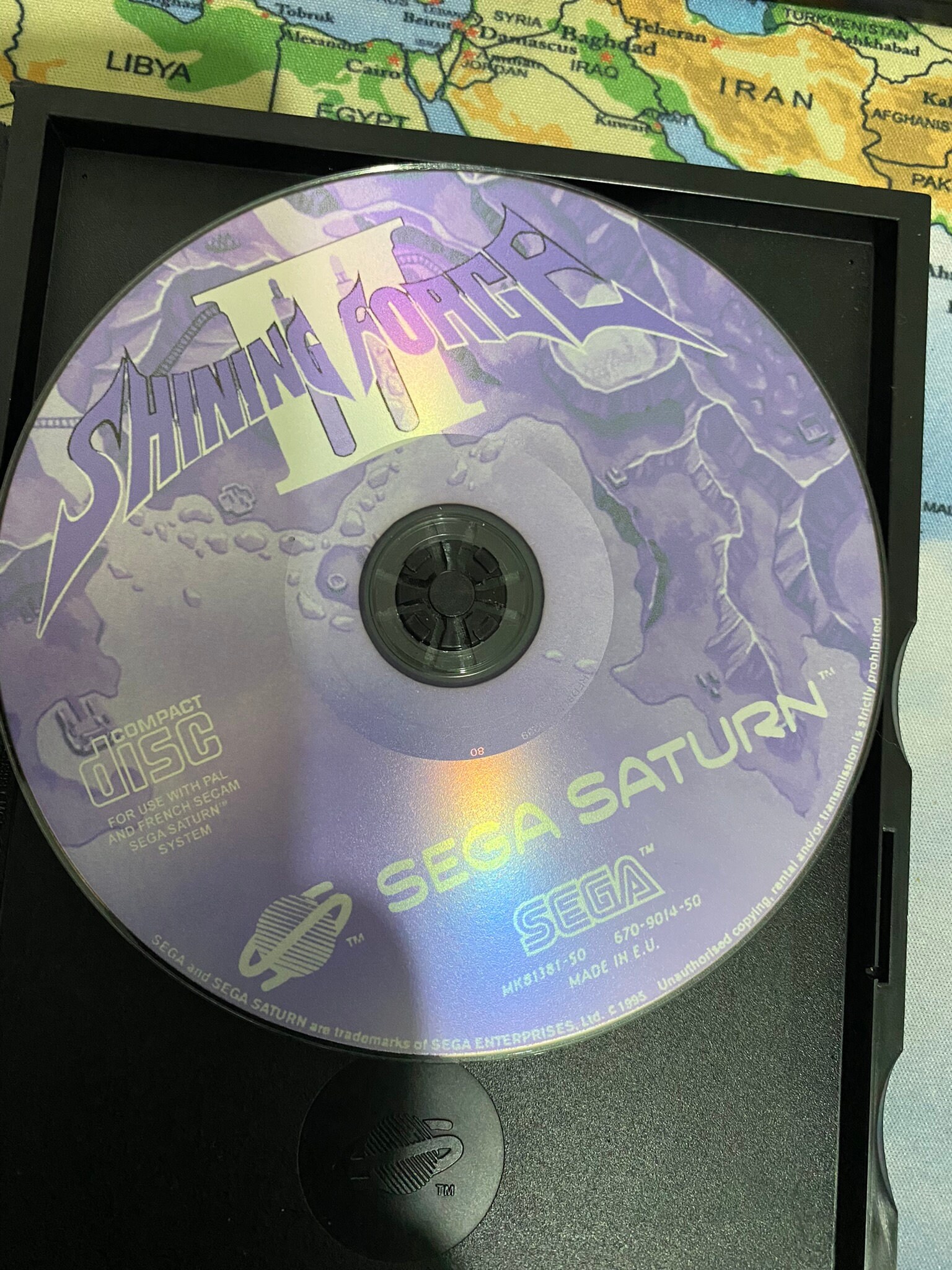 Shining Force 3 - PAL Version - SEGA SATURN - the Cd Inside