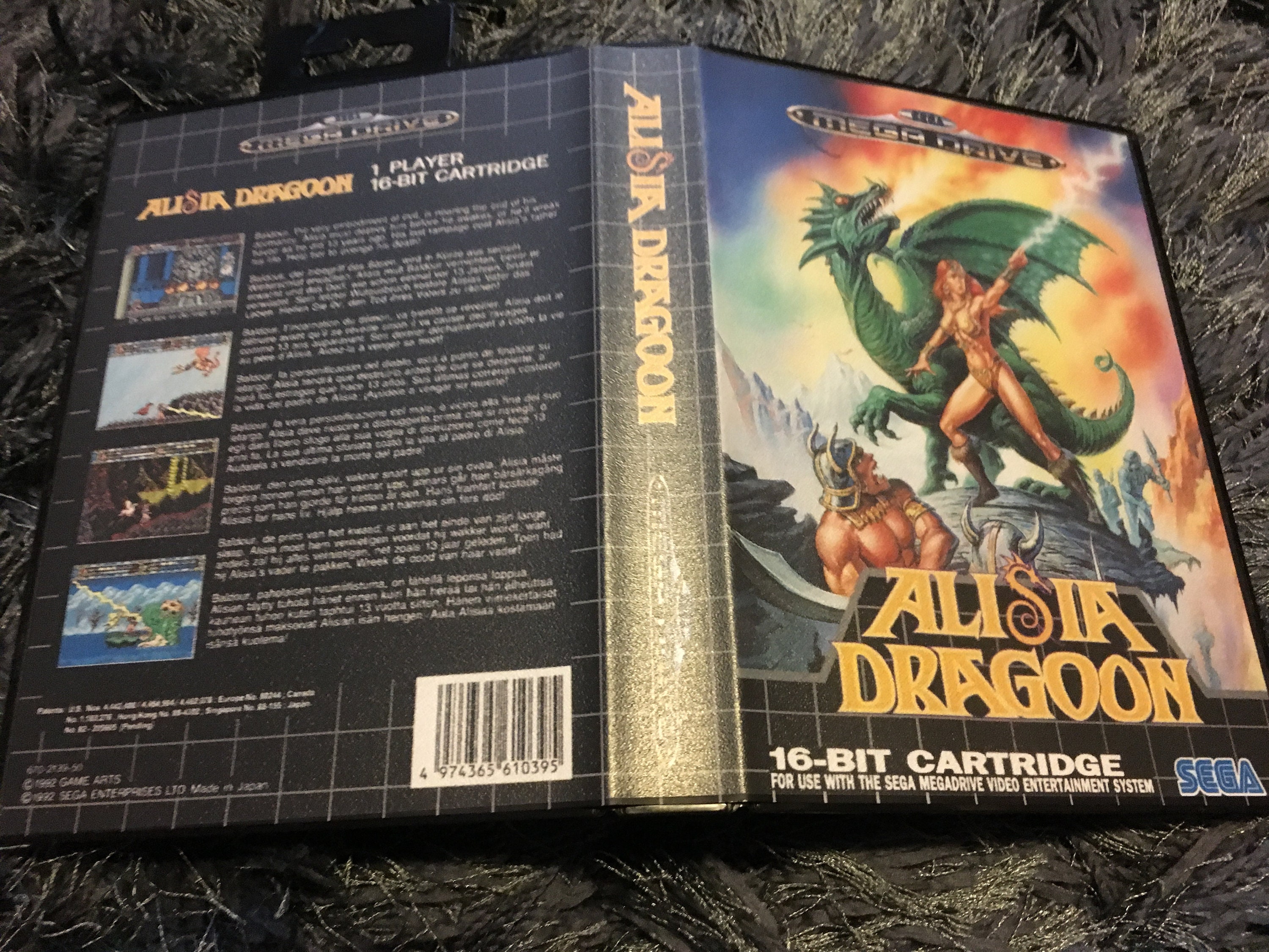 ALISIA DRAGOON - MEGADRIVE - PAL