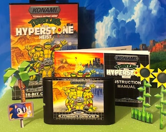 Turtles The HyperStone Heist - Wersja PAL - SEGA Mega Drive GENESIS