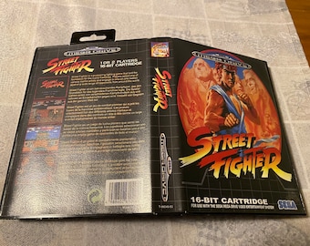 Street Fighter 1 - PAL Version - SEGA Mega Drive GENESIS