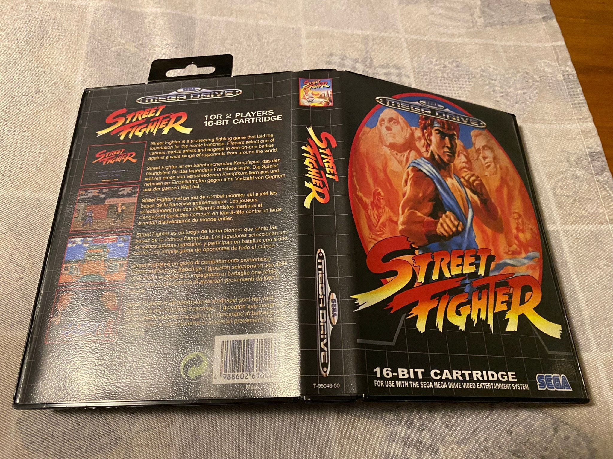 Street Fighter II' Sur SEGA Mega Drive - PAL FR - Complet Et Original