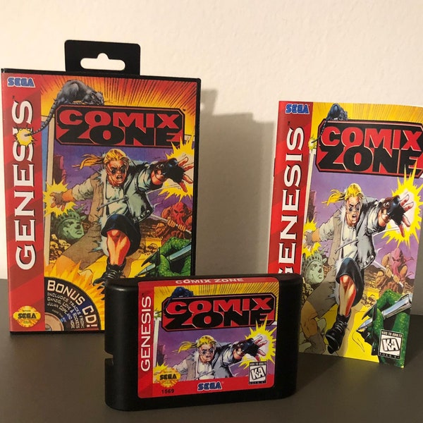 Comix Zone - Version USA - SEGA Mega Drive GENESIS