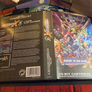 RockMan X3 - PAL Version - SEGA Mega Drive GENESIS
