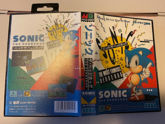 SEGA MEGADRIVE - SONIC 2 JAP (complet) - Jeux vidéo
