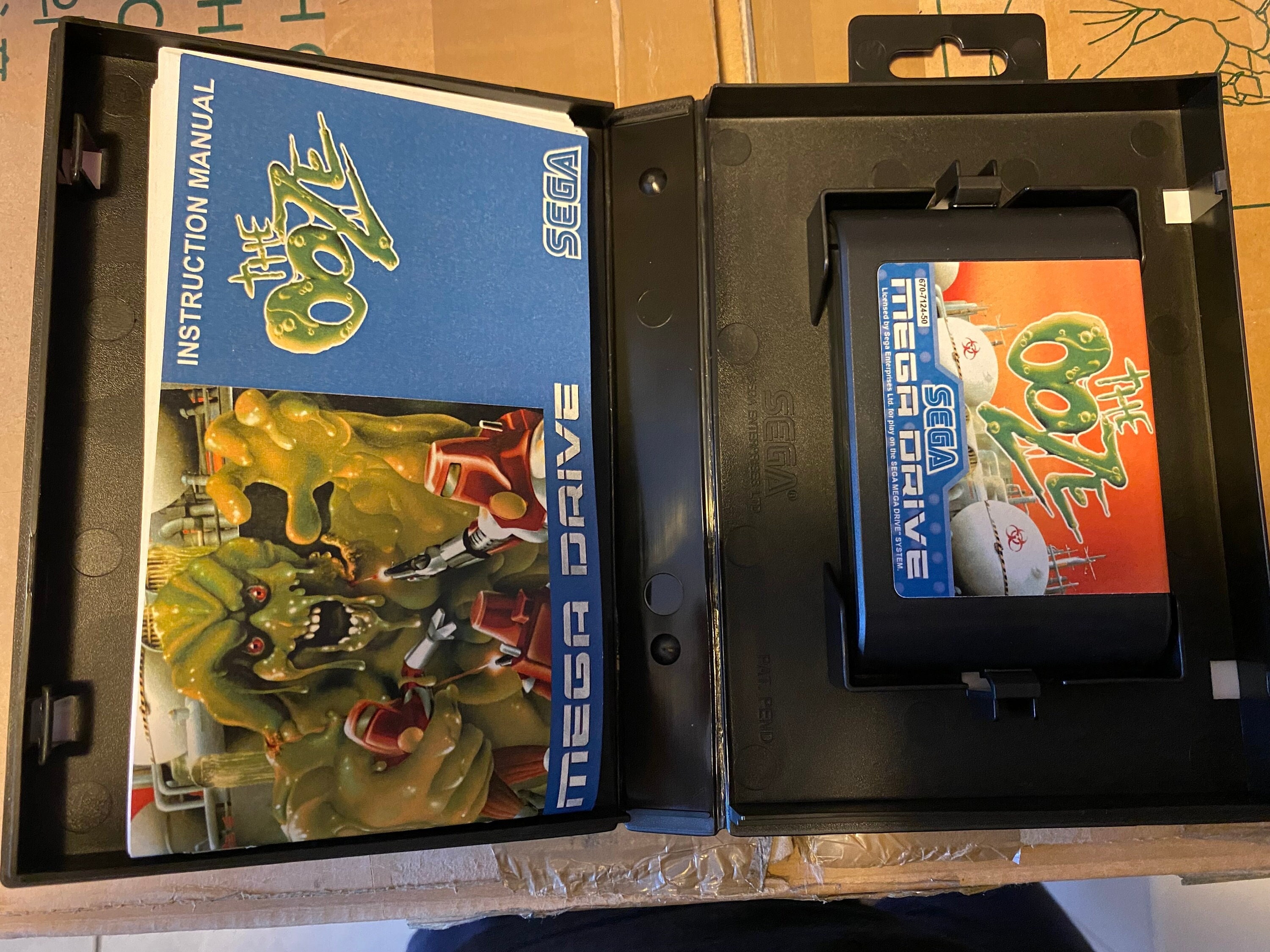 The Ooze - PAL Version - SEGA Mega Drive GENESIS - Etsy