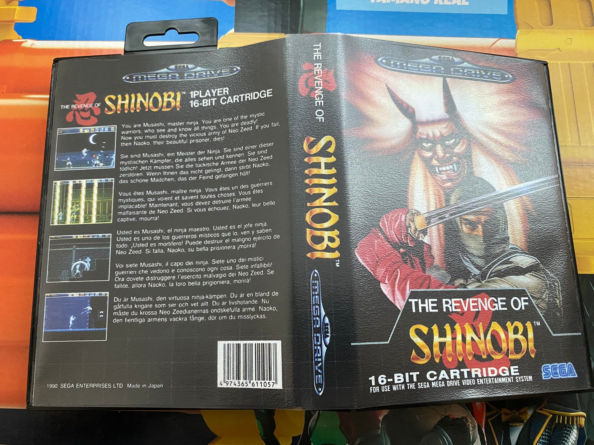 The Revenge of Shinobi - PAL Version - SEGA Mega Drive GENESIS - Etsy