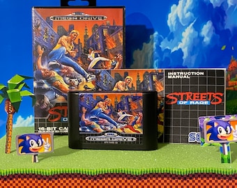 Street of Rage 3 PAL Megadrive (repro) - Etsy UK