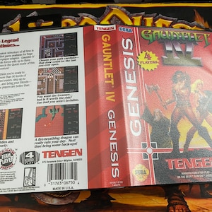 Gaundtlet 4 - USA Version - SEGA Mega Drive GENESIS