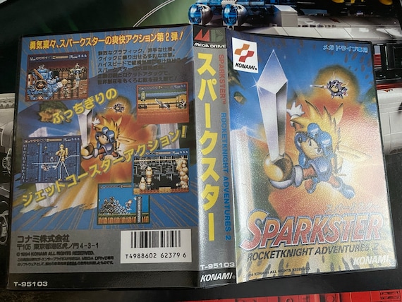 Jeu Sega Megadrive Sparkster: Rocket Knight Adventure 2 - Version PAL, Bon état