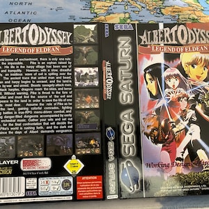 Albert Odyddey - PAL Version - SEGA SATURN - the cd inside is blank without game