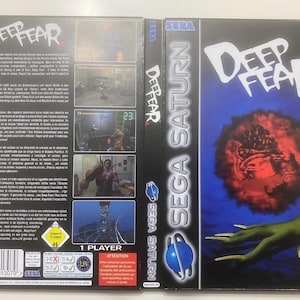 Deep Fear - PAL Version - SEGA SATURN - the cd inside is blank without game