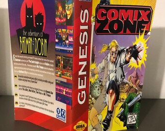 Comix Zone Sega Megadrive Limited Edition RARE