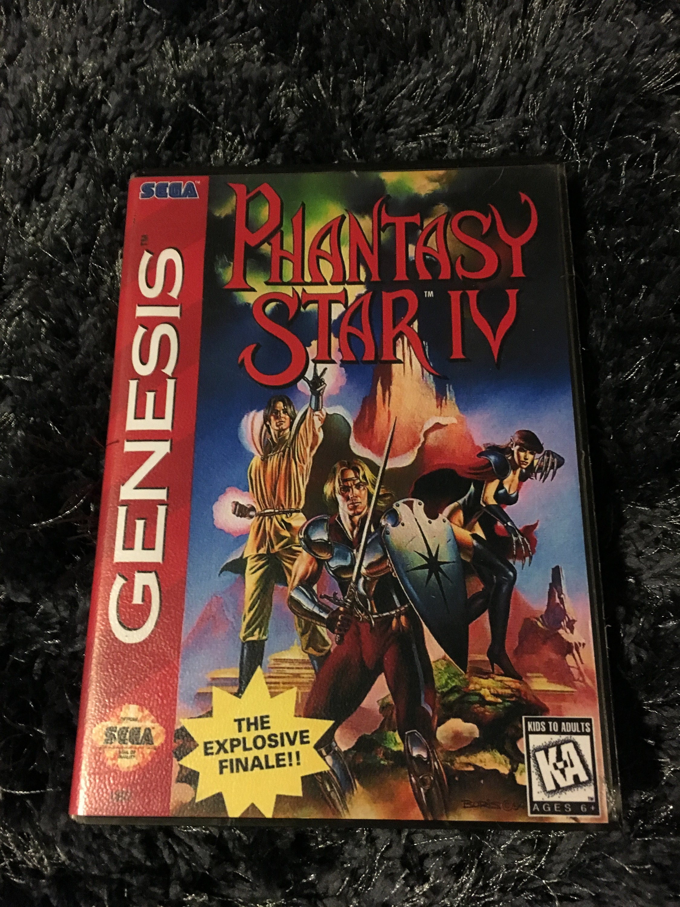 Phantasy Star 4 - USA Version - SEGA Mega Drive GENESIS - Etsy