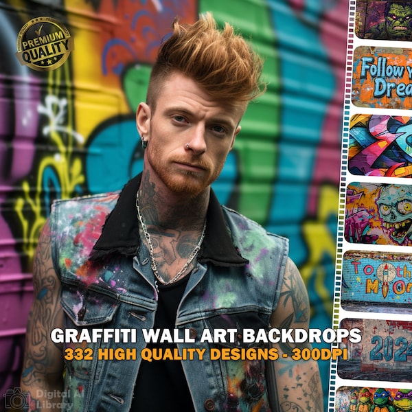 Graffiti Wall Art Backdrops, Street Art, Wall Murals, Portrait Backgrounds, Urban Street Art, Photo Editing, Colourful Backdrops, TikTok