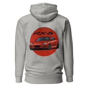 Felpa con cappuccio unisex Mazda Rx8