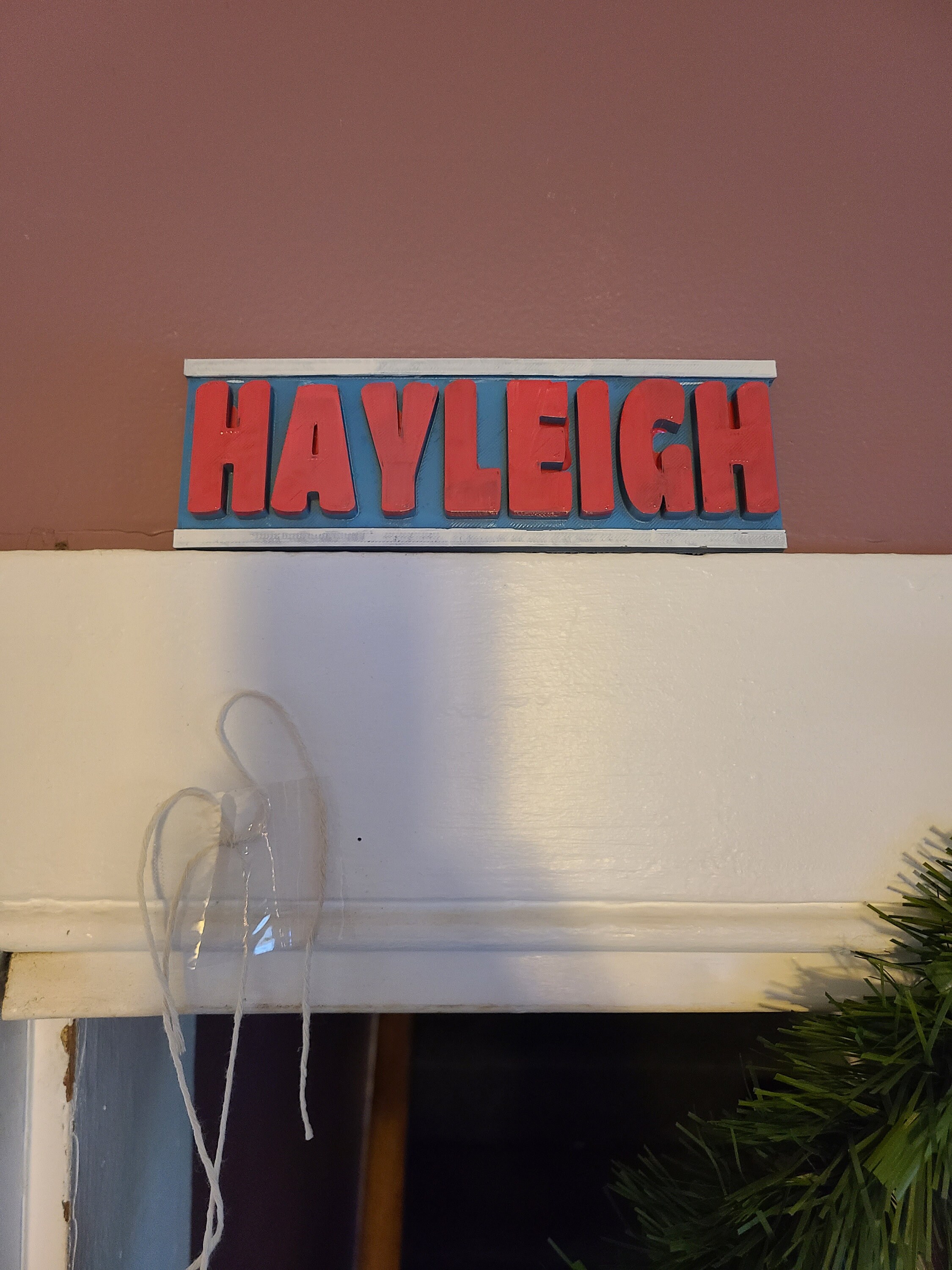3d printed name plates etsy