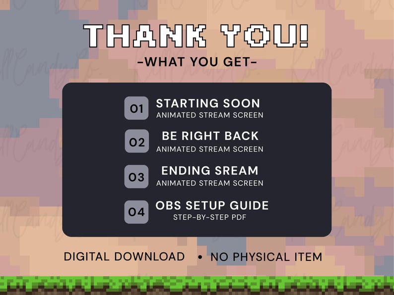 Animated Pixel Art Twitch Screens, Cozy Stream Overlay, Starting Soon ...