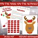 Pin the Nose on the Reindeer Printable Christmas Class Party - Etsy