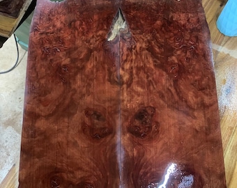 Dillenia indica Burl for Drop Top Guitars | Electric Top Guitar | Electric Bass
