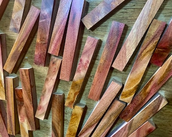 Blocchi per penne in radica di canfora – Legno esotico ideale per la creazione di penne personalizzate