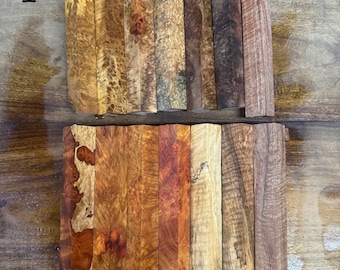 Mixed Exotic wood for Fountain Pen Blanks 1-5