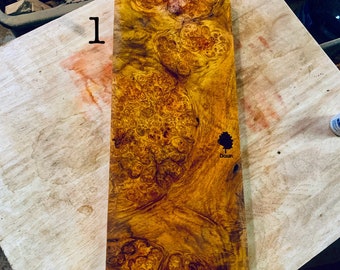 Amboyna Burl Billet For Guitars, Cues Blanks and Other your Priject