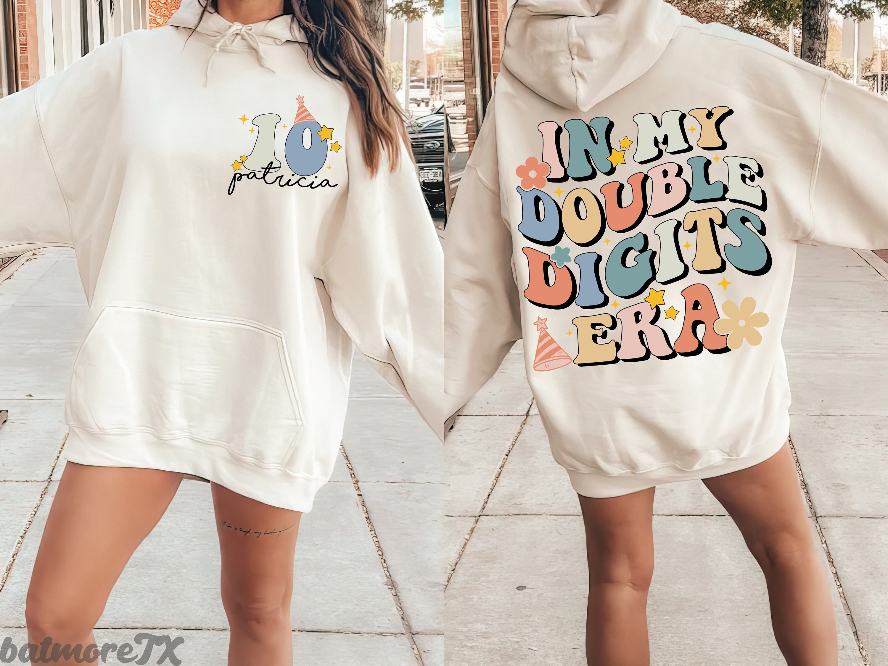 10 Year Old Girl Sweatshirt Etsy