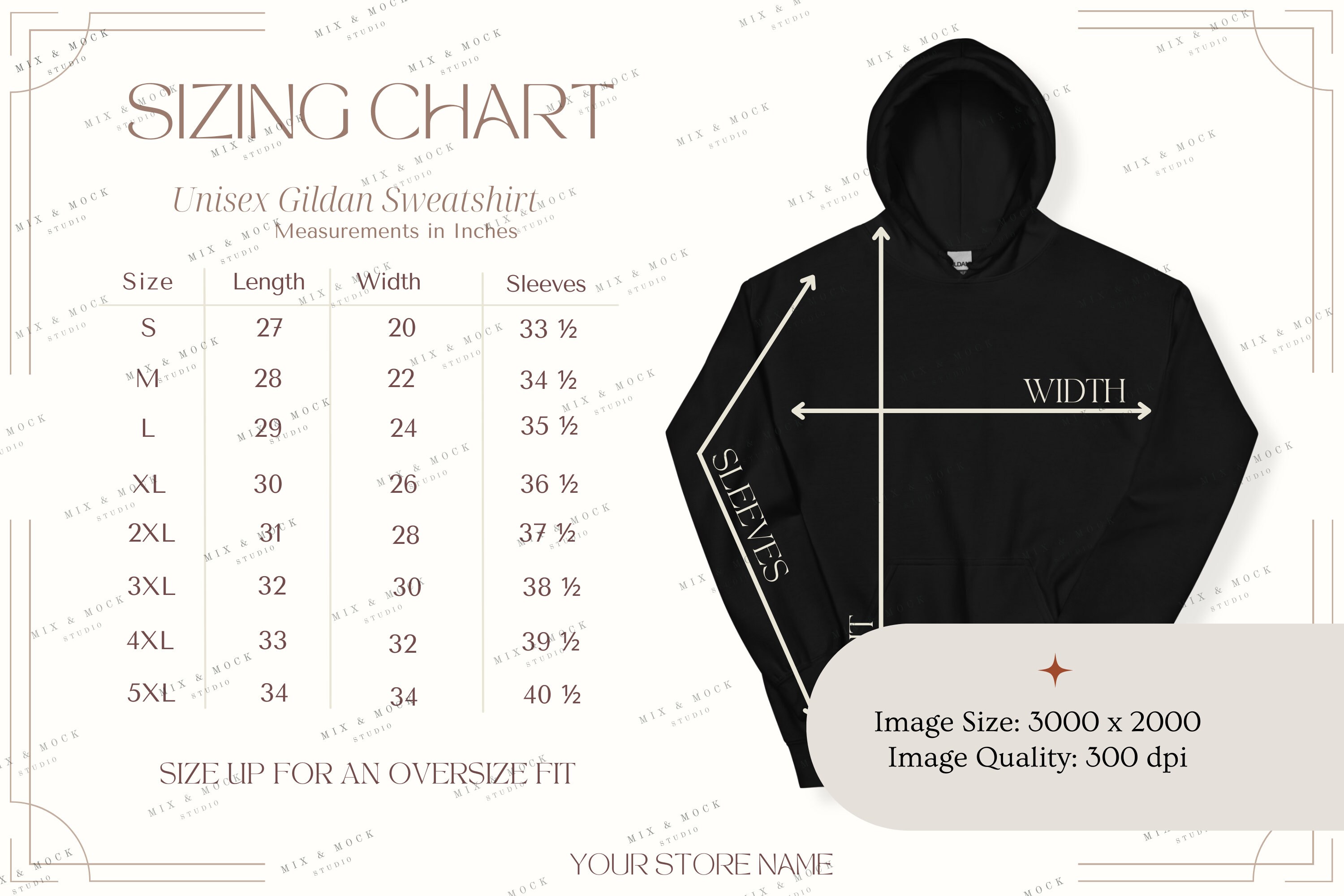 Gildan hoodie sizing hotsell