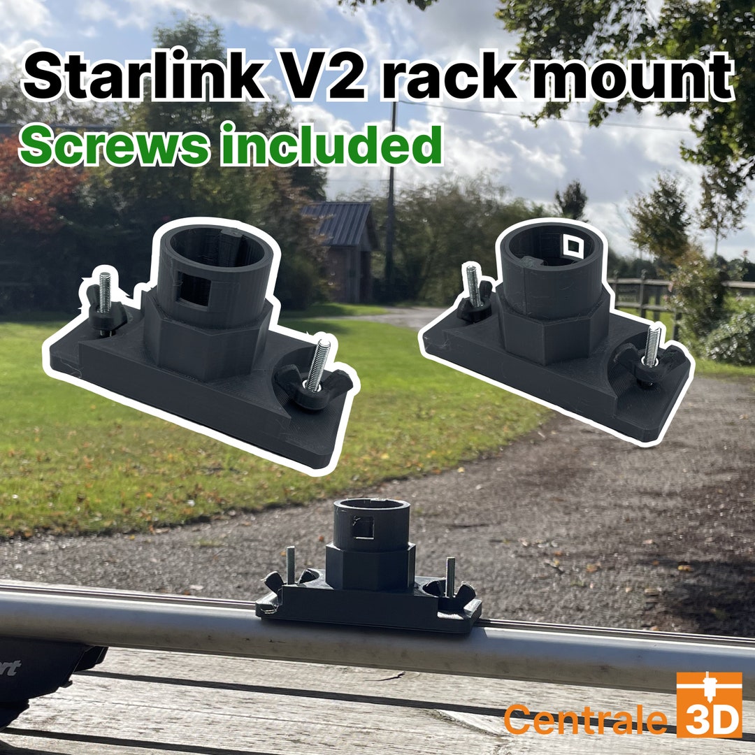 Starlink V2 T Slot Roof Rack Mount Etsy UK