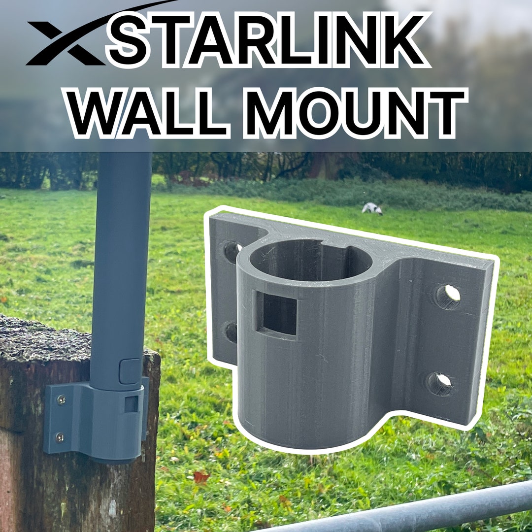 Starlink V2 Dishy Flat Wall Mount Etsy New Zealand