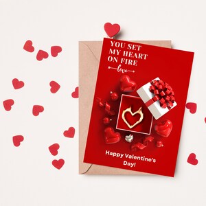 Tarjeta única hecha a mano para el Día de San Valentín, muestra tu amor con un gesto reflexivo y expresa tu amor y afecto de la manera más dulce