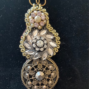 Glam Costume Jewelry Necklace