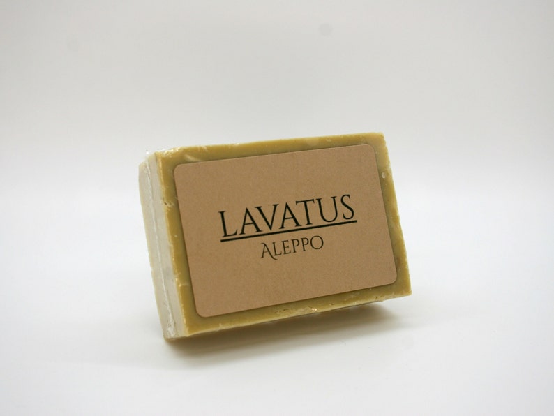 Handmade Aleppo Soap Eco-Friendly Soap Olive Oil Soap Palm Free Artisan Soap Sensitive Skin Soap Moisturizing Soap image 2