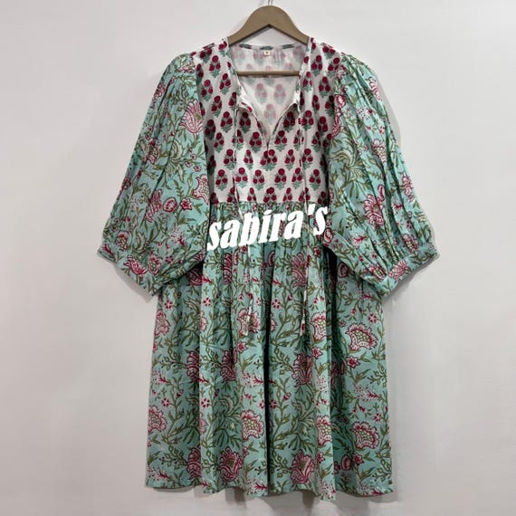 women dress hand design Shalvi Fashion Cotton Dresses Online Shopping Shop Hand Block Print Cotton Dresses In Jaipur Shalvi