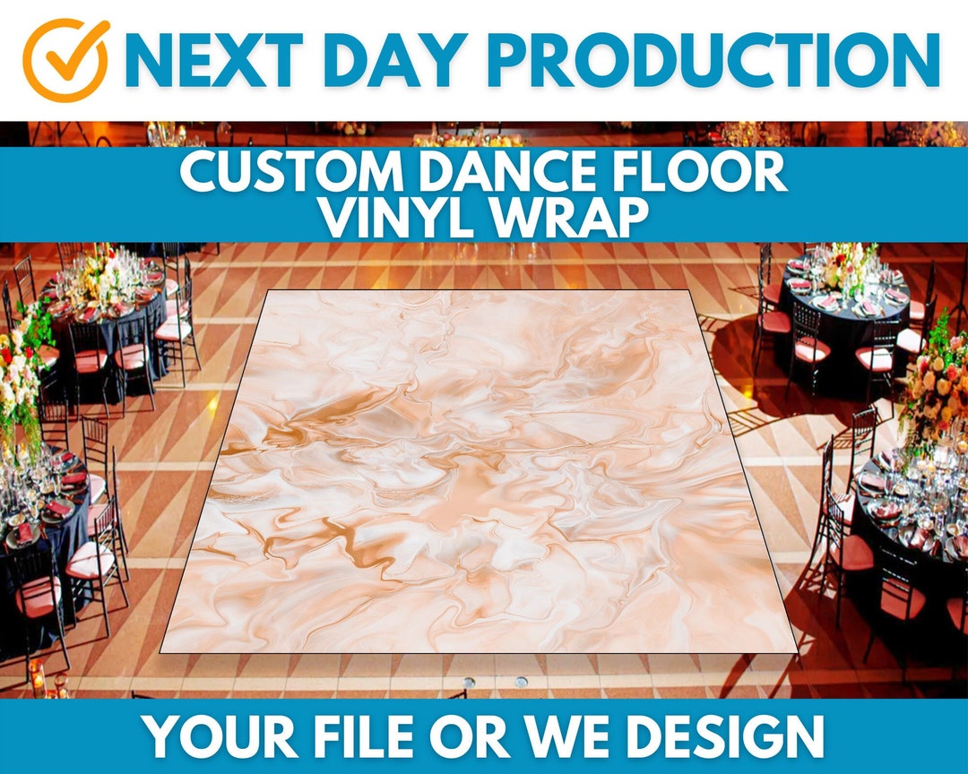 Custom Dance Floor Wrap Floor Wrap Dance Floor Decal Vinyl Etsy