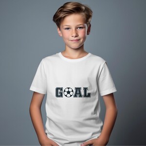 Voetbaldoel Art Print, voetbal digitale download, sportmuurdecoratie, kinderkamerkunst, voetballiefhebber cadeau, afdrukbare sportposter
