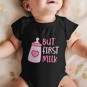Biberon mignon, impression numérique du premier lait, faire-part de grossesse, décoration imprimable pour baby shower, biberon rose