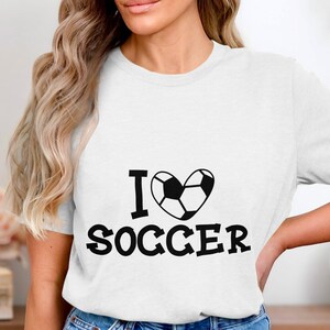 I Love Soccer Digital Download, Soccer Art Printable, Soccer Wall Decor, Soccer Lover Gift, Sport Poster, Soccer Quote, Instant Download