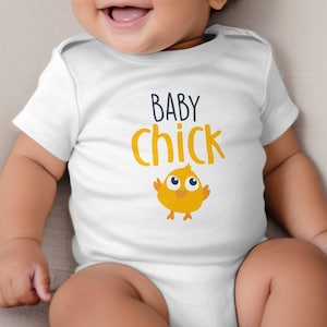 Spring Baby Chick Digital Design, Cute Chick Illustration for Spring Crafts, Spring Animal Clipart, Baby Chick Printable Art