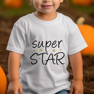 Super Star SVG, Download digitale, Citazione ispiratrice, Arte murale, Arredamento per la casa, Messaggio positivo, Arredamento per ufficio, Arte stampabile