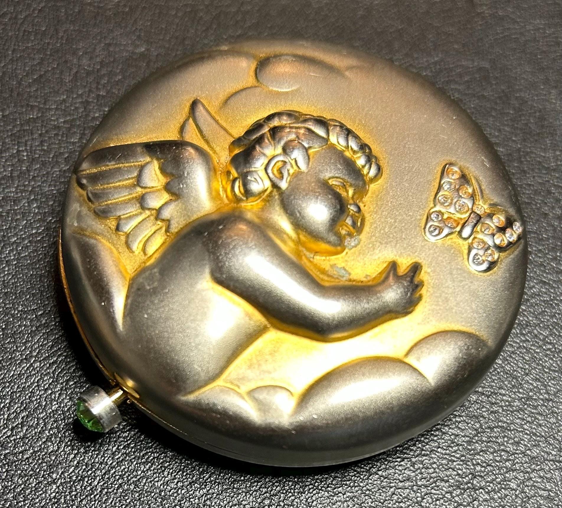 Estee Lauder Compact With Angel - Etsy