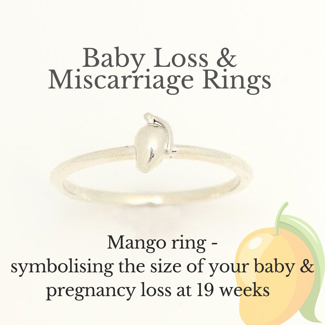 Miscarriage remembrance rings deals