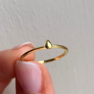 Sesame Seed Ring Early Miscarriage Baby loss Pregnancy loss Memorial Ring Remembrance Ring image 2